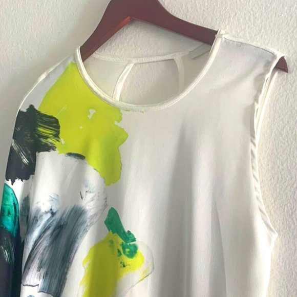 Zara W&B Collection Asymmetric Boho Top for Woman - Picture 2 of 7